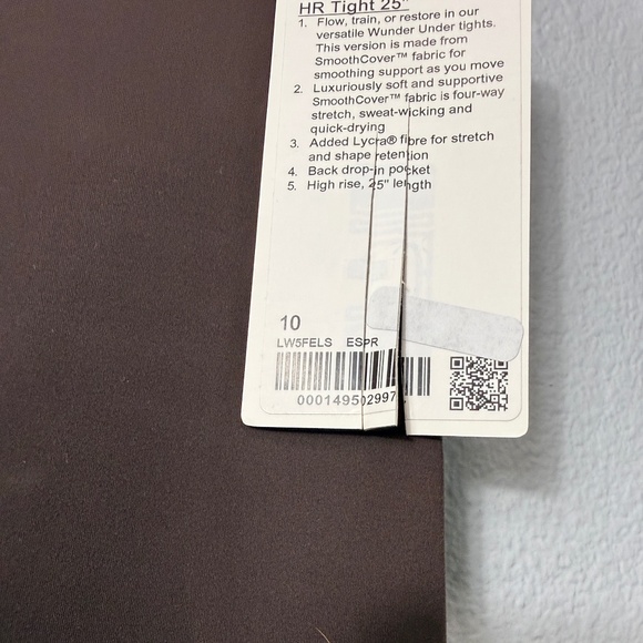NWT Lululemon Wunder Under SmoothCover Leggings - Picture 4 of 8